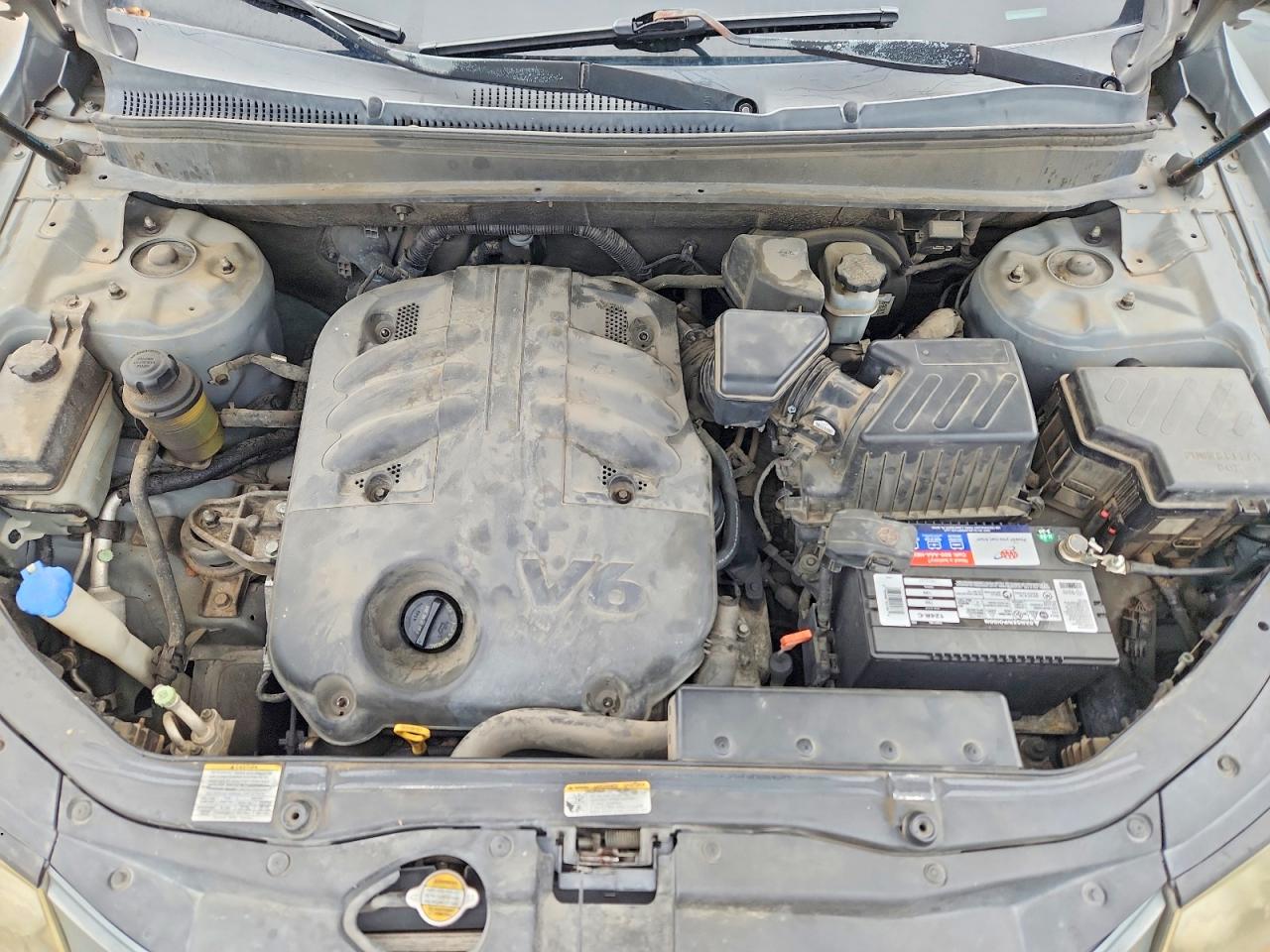 2008 Hyundai Santa Fe Se Gray vin: 5NMSH13E48H197250