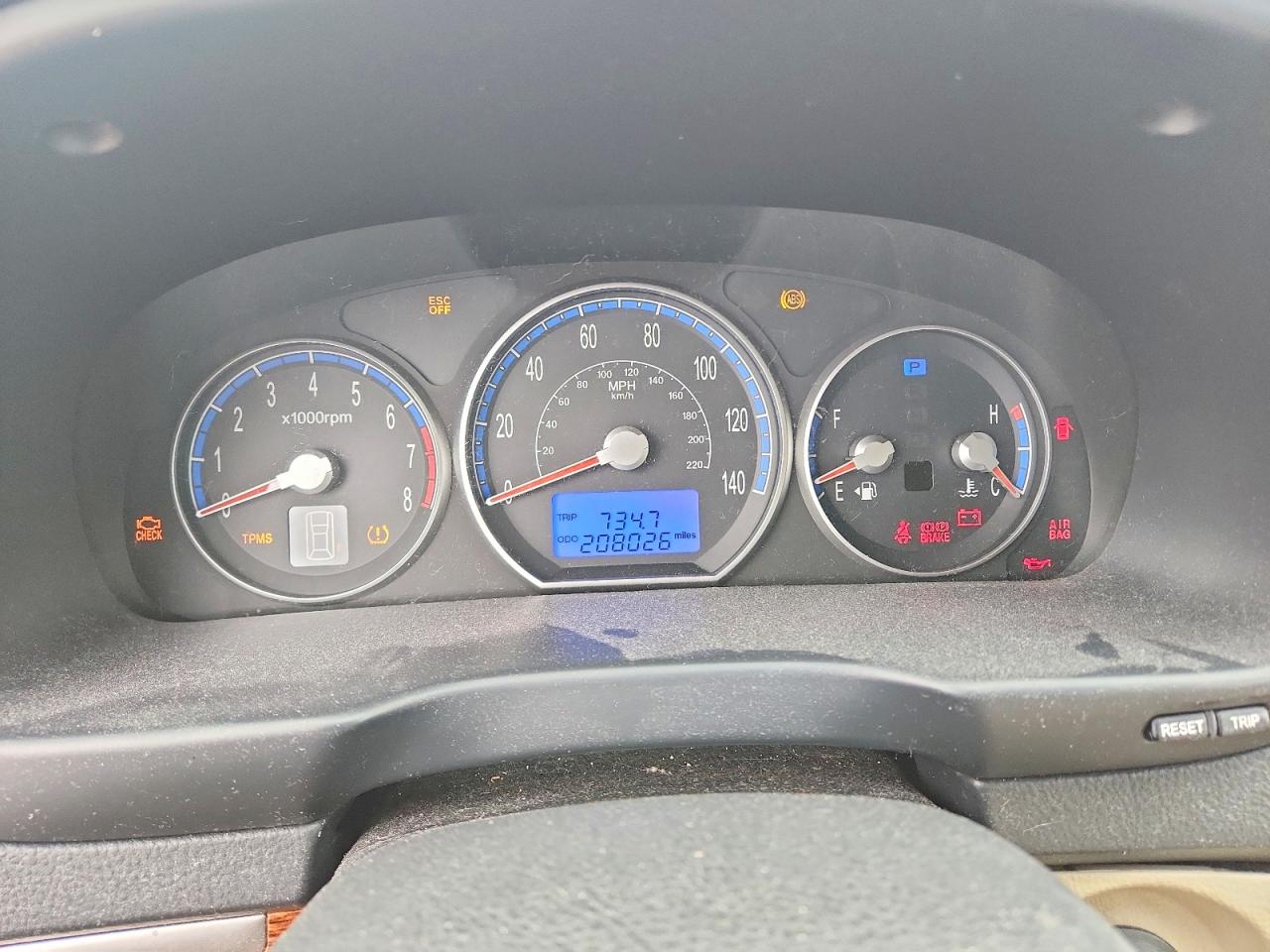 2008 Hyundai Santa Fe Se Gray vin: 5NMSH13E48H202589