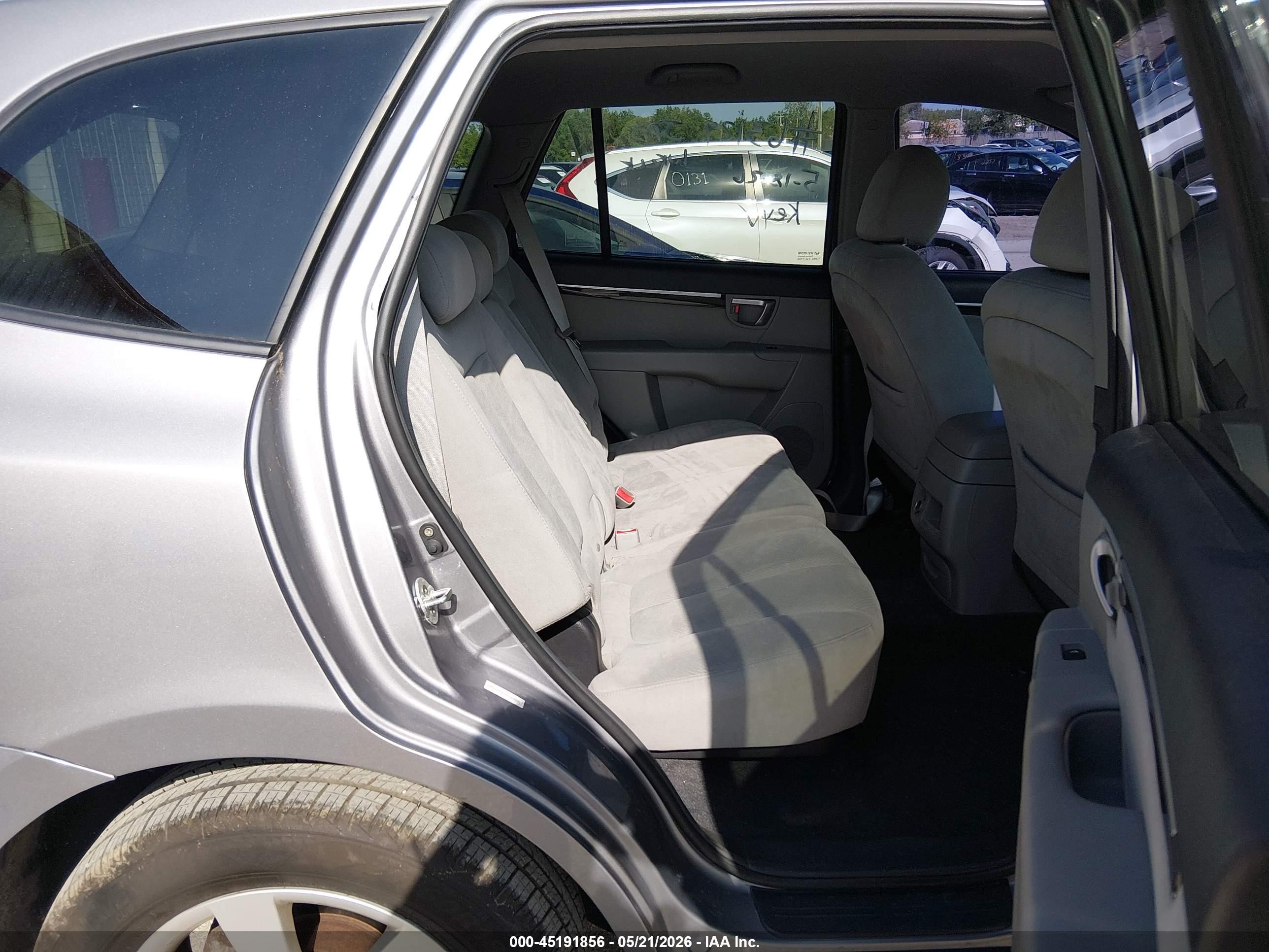 2008 Hyundai Santa Fe Limited/se Silver vin: 5NMSH13E48H206562