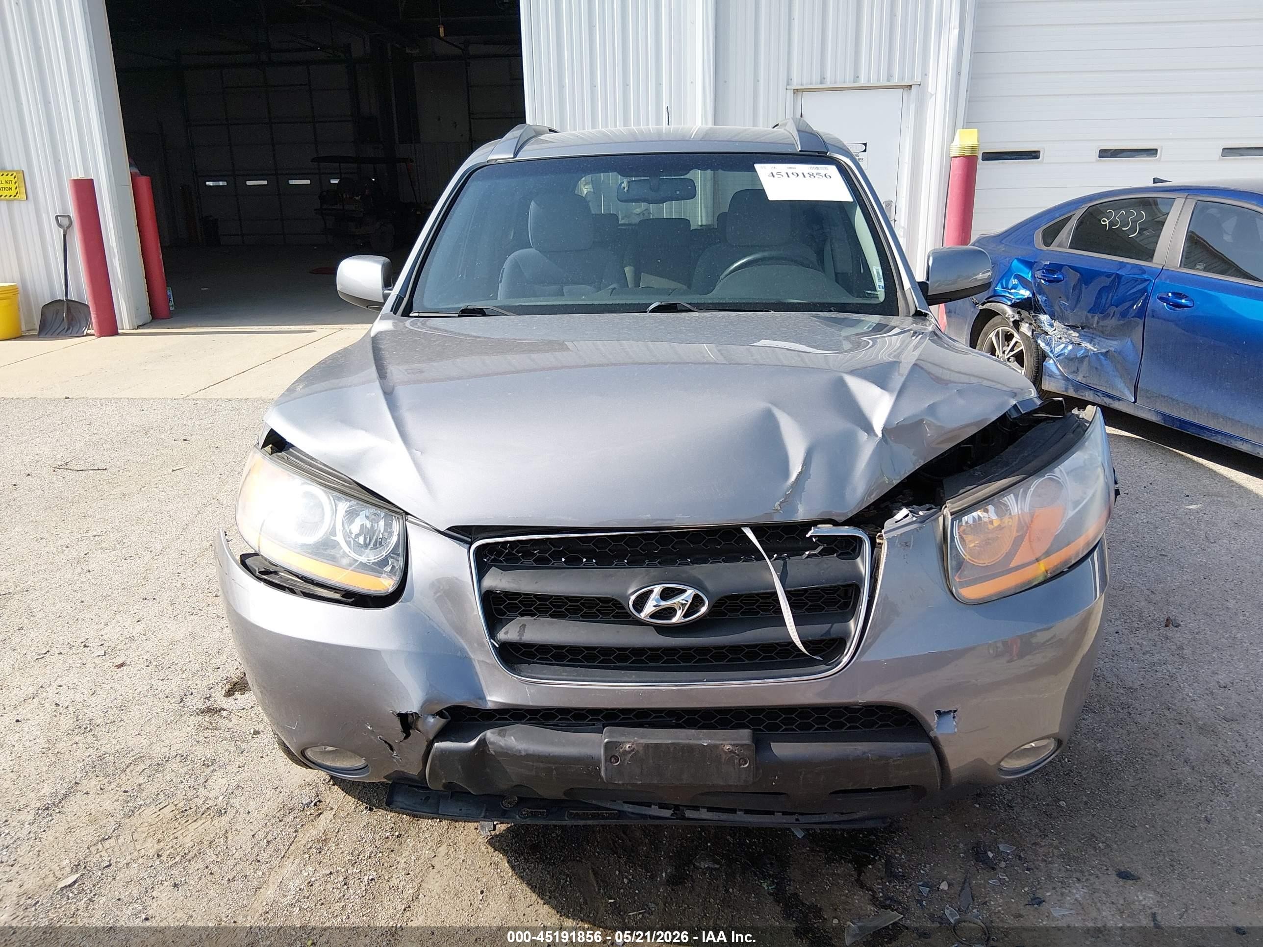 2008 Hyundai Santa Fe Limited/se Silver vin: 5NMSH13E48H206562