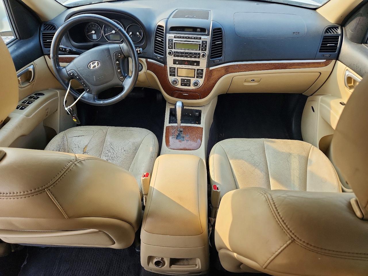 2008 Hyundai Santa Fe Se Белый vin: 5NMSH13E48H214578
