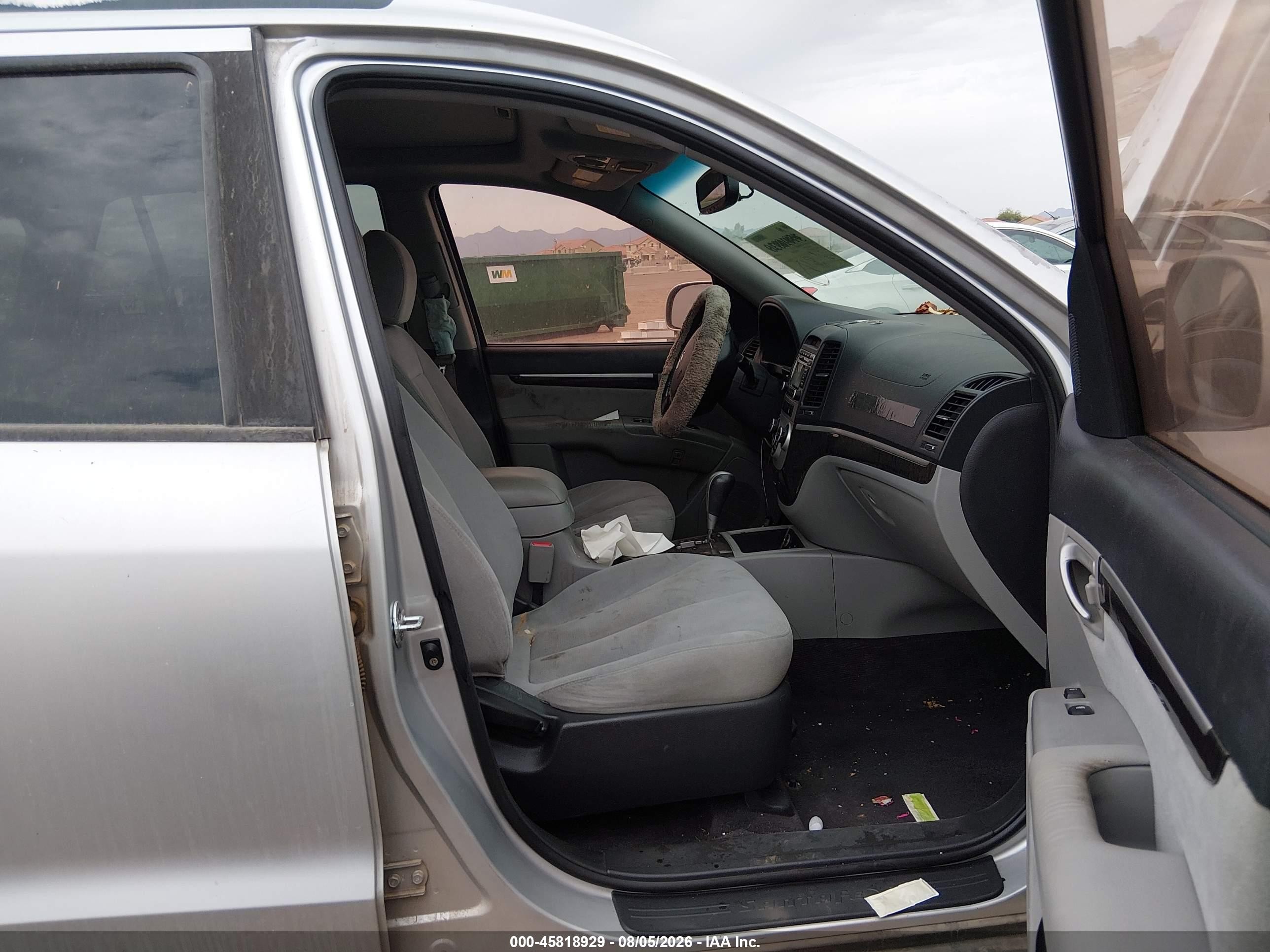 2009 Hyundai Santa Fe Se Silver vin: 5NMSH13E49H242513