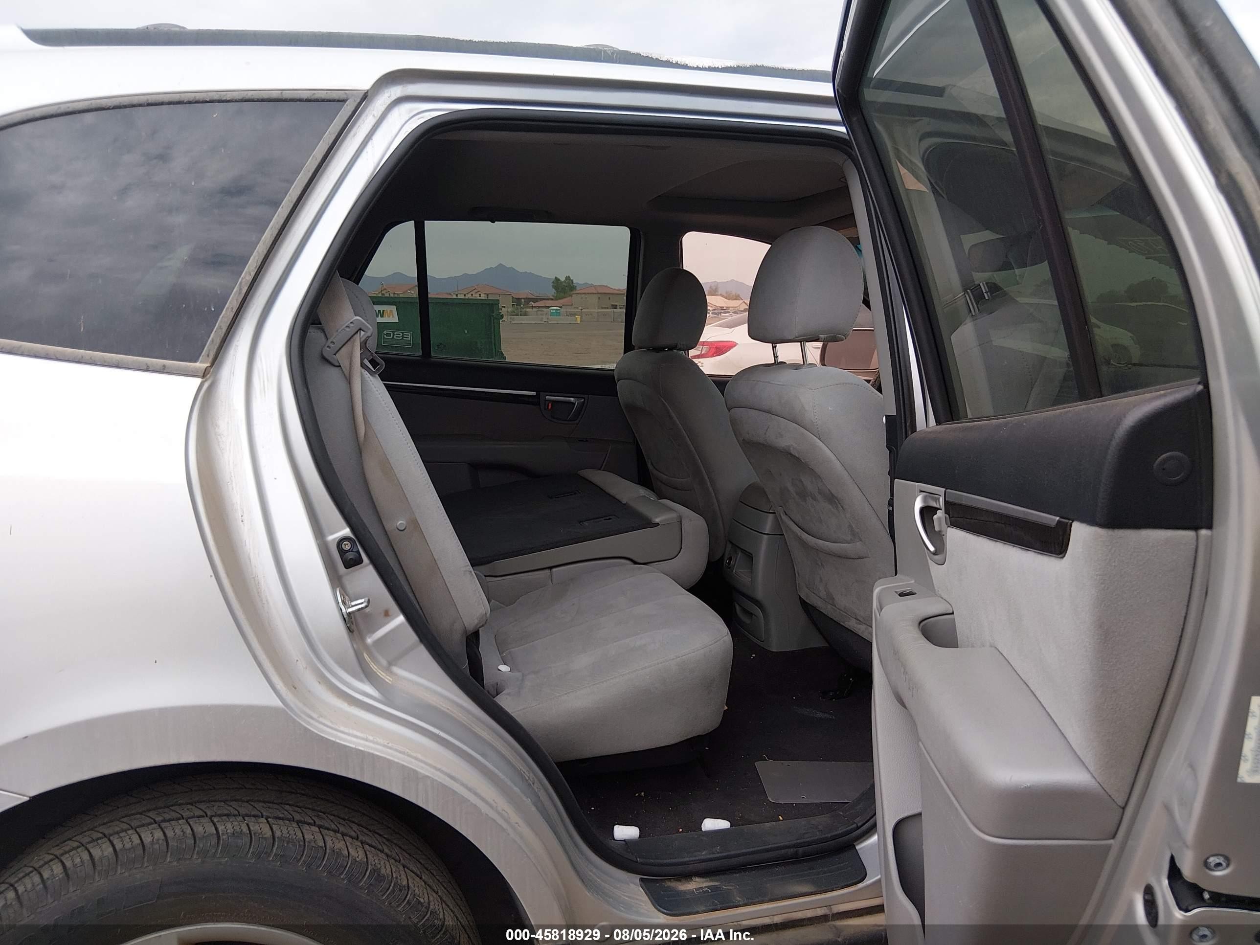2009 Hyundai Santa Fe Se Silver vin: 5NMSH13E49H242513