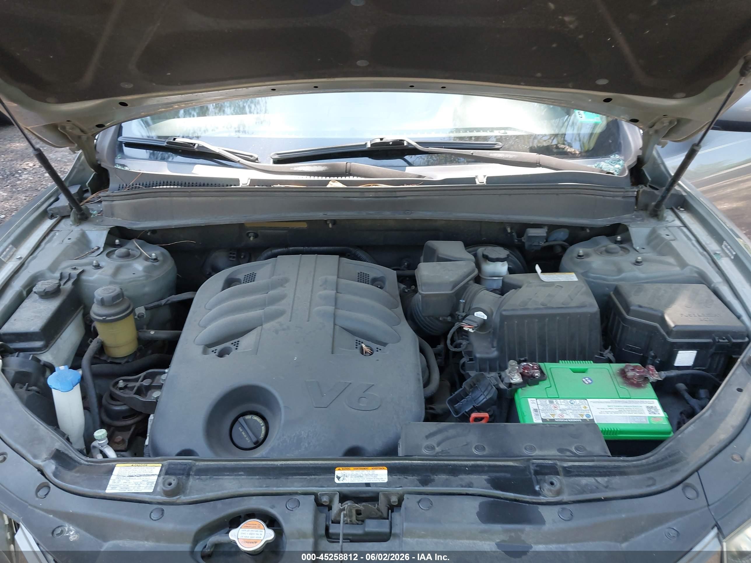 2009 Hyundai Santa Fe Se Gray vin: 5NMSH13E49H242849