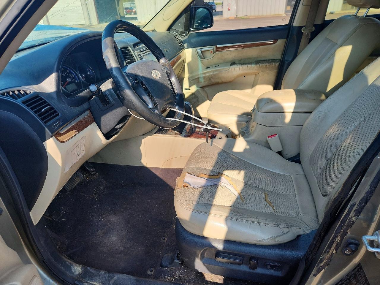 2009 Hyundai Santa Fe Limited Tan vin: 5NMSH13E49H244892