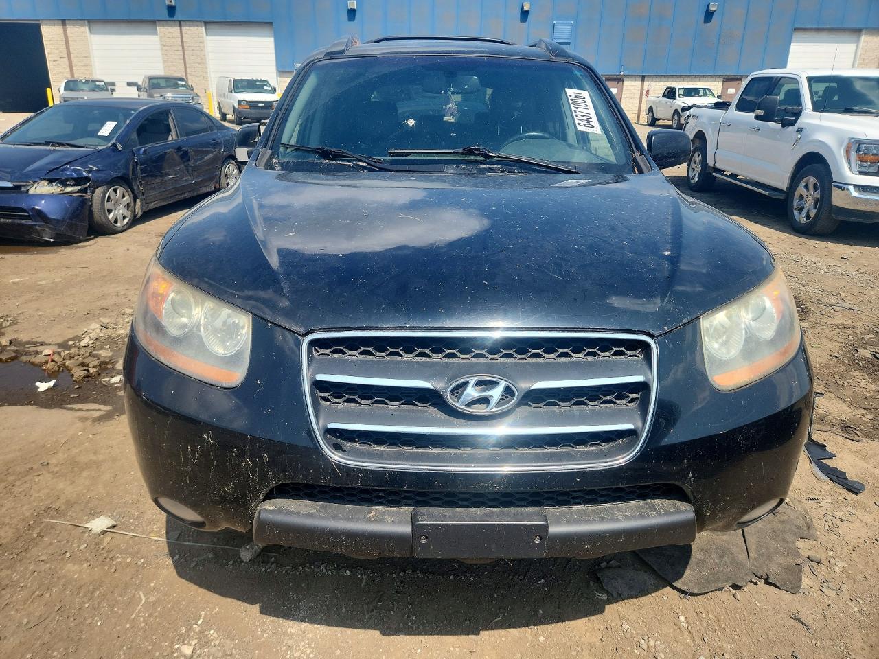 2009 Hyundai Santa Fe Limited Черный vin: 5NMSH13E49H287838