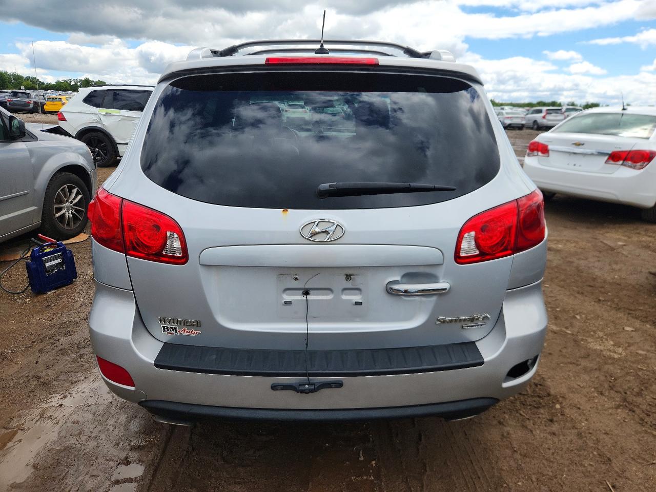 2009 Hyundai Santa Fe Limited Gray vin: 5NMSH13E49H288259
