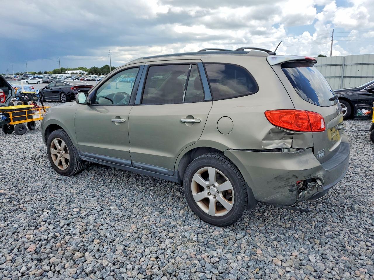 2009 Hyundai Santa Fe Limited Бежевый vin: 5NMSH13E49H302192