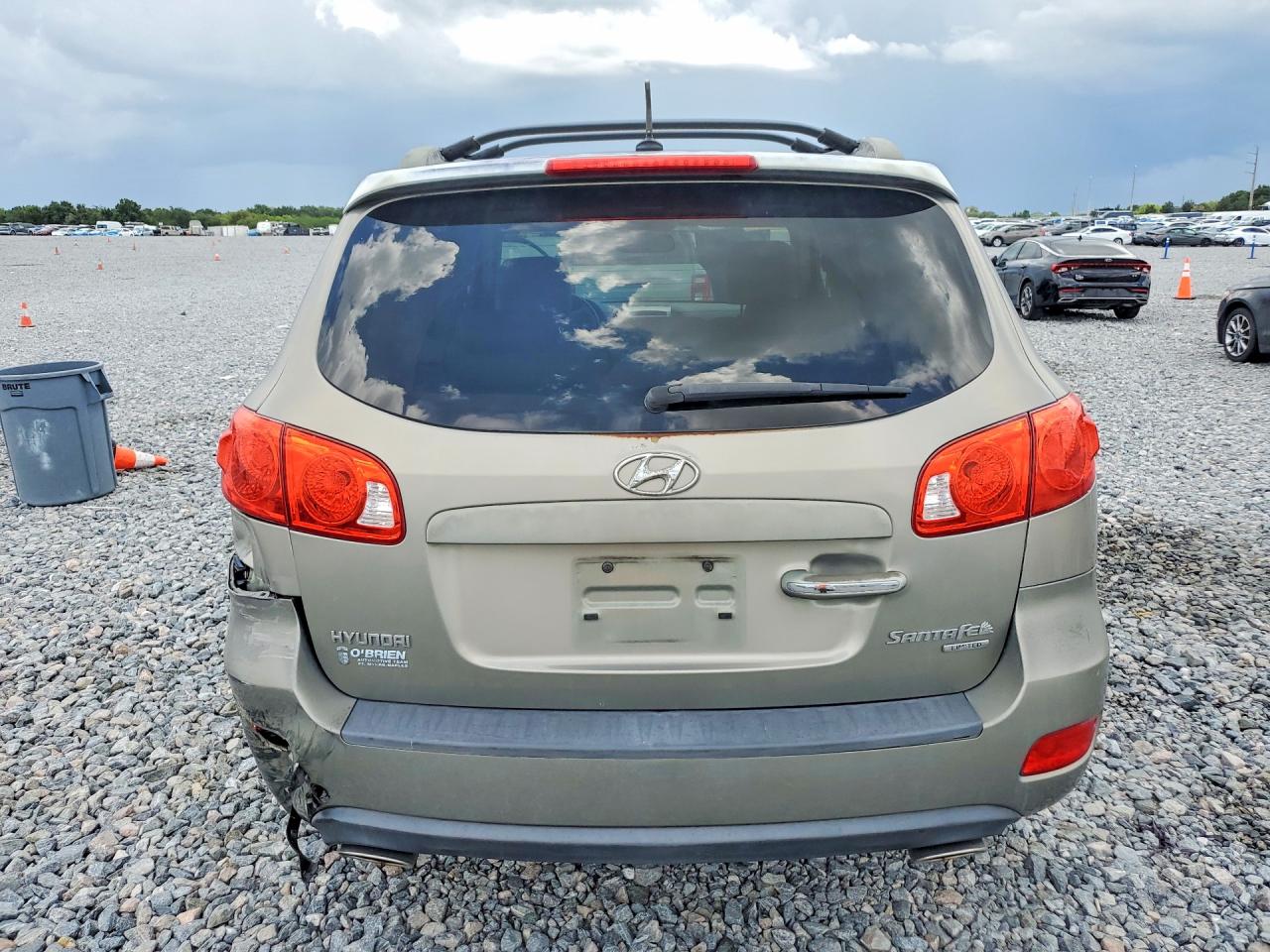 2009 Hyundai Santa Fe Limited Бежевый vin: 5NMSH13E49H302192
