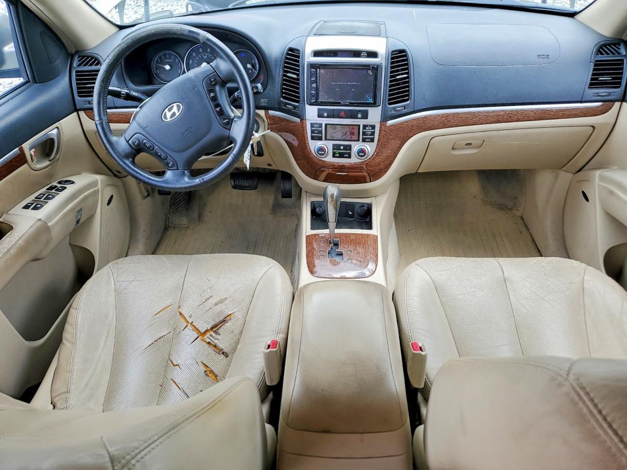 2009 Hyundai Santa Fe Limited Бежевый vin: 5NMSH13E49H302192
