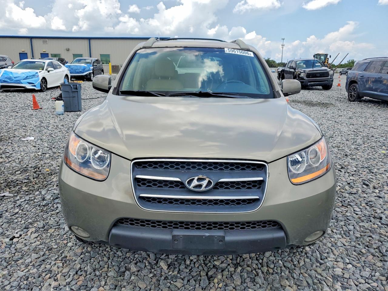2009 Hyundai Santa Fe Limited Бежевый vin: 5NMSH13E49H302192