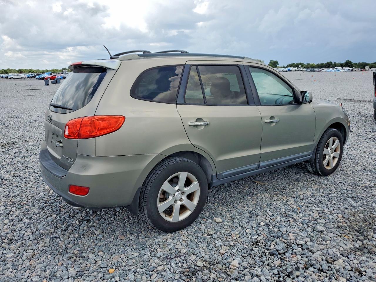 2009 Hyundai Santa Fe Limited Бежевый vin: 5NMSH13E49H302192