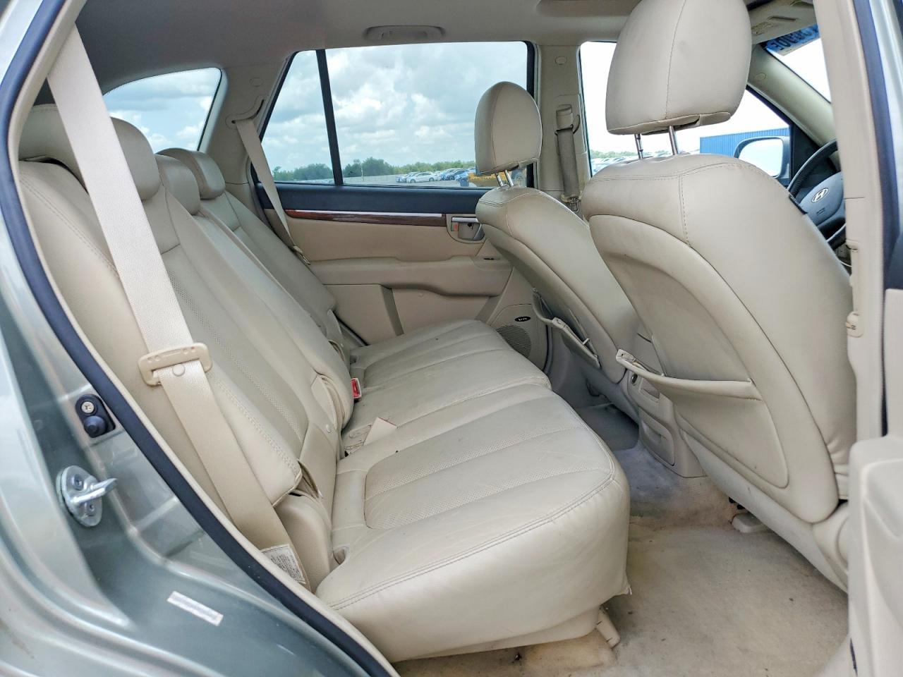 2009 Hyundai Santa Fe Limited Бежевый vin: 5NMSH13E49H302192