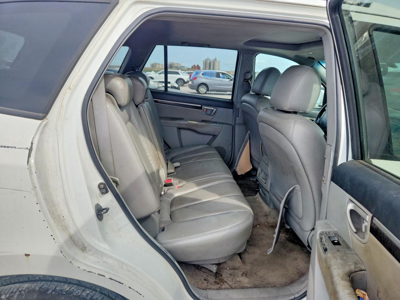 2007 Hyundai Santa Fe Se White vin: 5NMSH13E57H018163