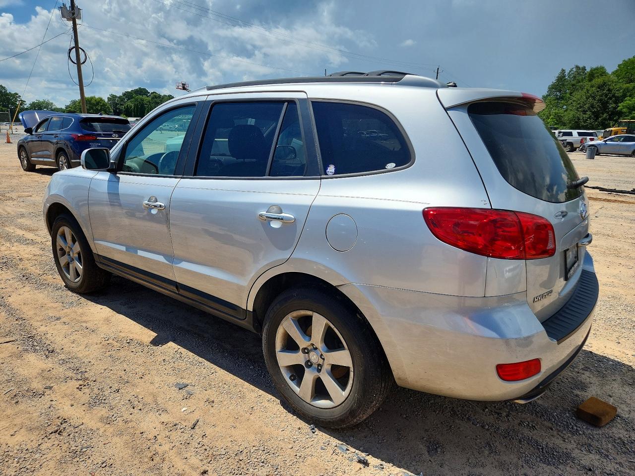 2007 Hyundai Santa Fe Se Silver vin: 5NMSH13E57H019085