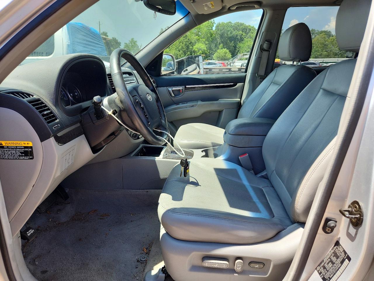 2007 Hyundai Santa Fe Se Silver vin: 5NMSH13E57H019085