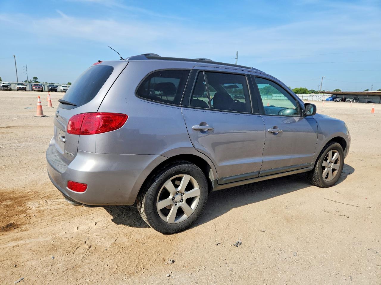 2007 Hyundai Santa Fe Se Серебряный vin: 5NMSH13E57H087077