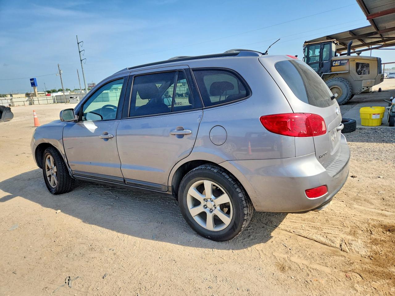 2007 Hyundai Santa Fe Se Серебряный vin: 5NMSH13E57H087077