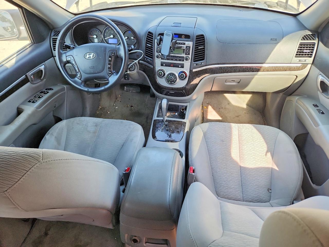 2007 Hyundai Santa Fe Se Серебряный vin: 5NMSH13E57H087077