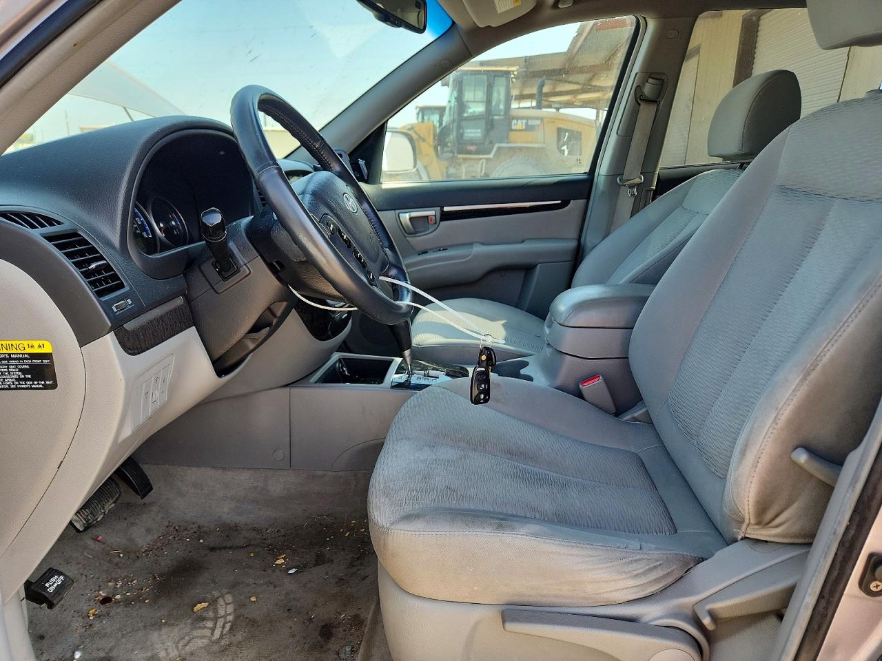 2007 Hyundai Santa Fe Se Серебряный vin: 5NMSH13E57H087077