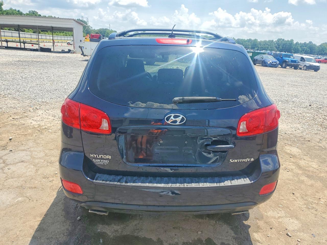 2007 Hyundai Santa Fe Se Blue vin: 5NMSH13E57H113340