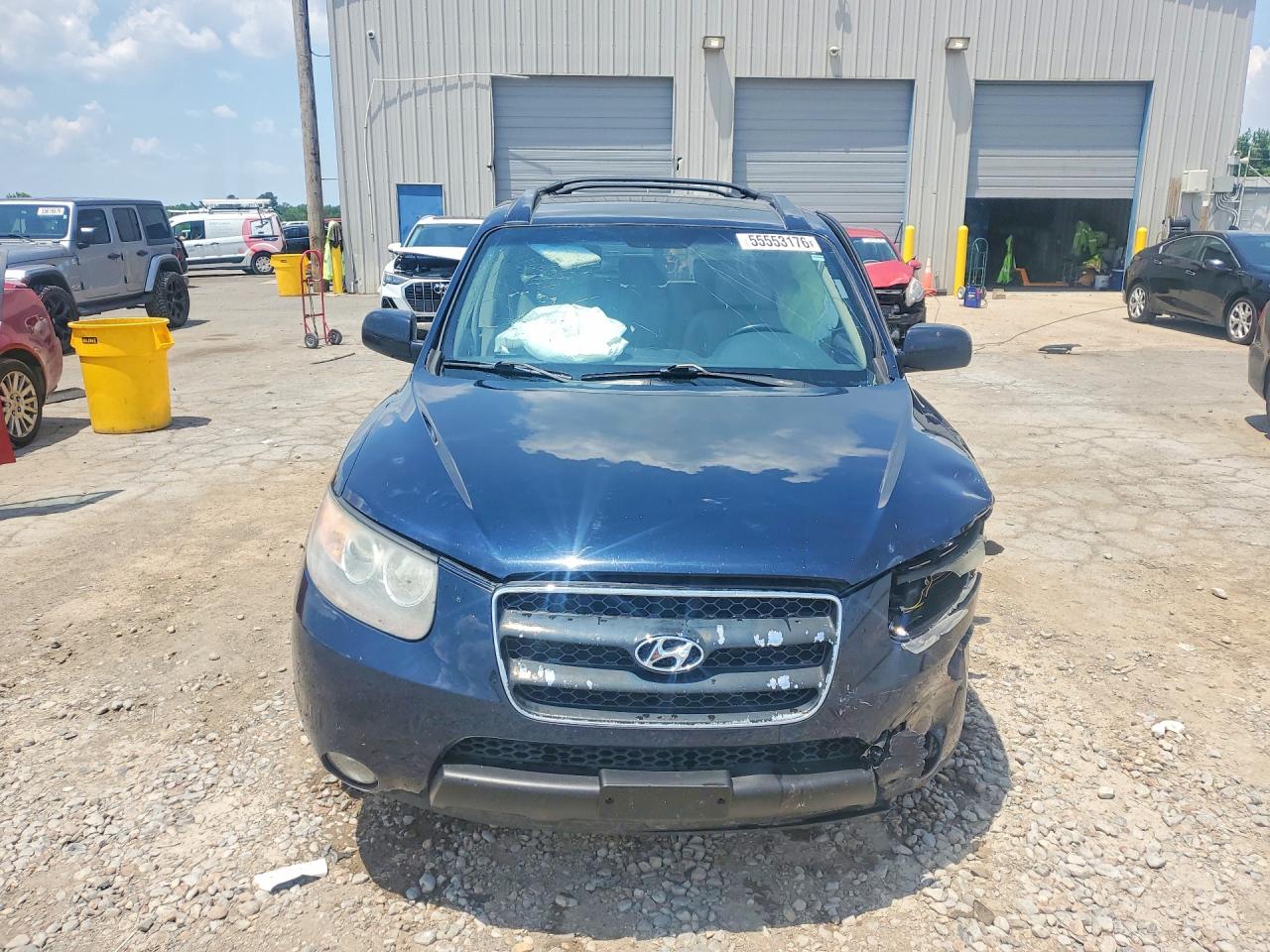 2007 Hyundai Santa Fe Se Blue vin: 5NMSH13E57H113340