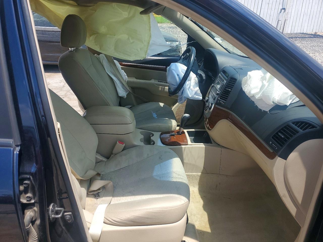2007 Hyundai Santa Fe Se Blue vin: 5NMSH13E57H113340