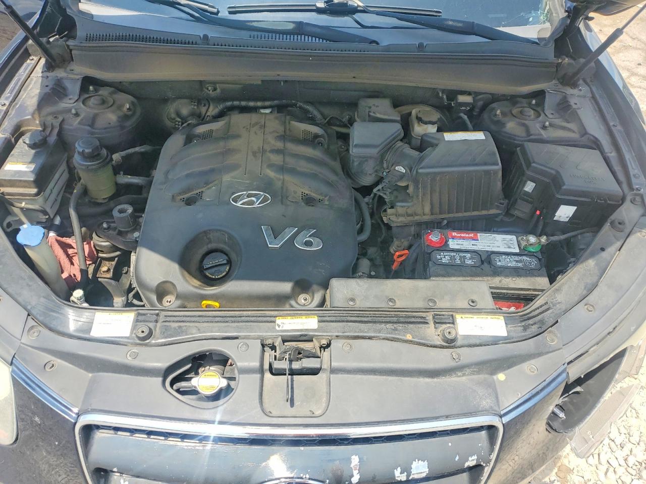 2007 Hyundai Santa Fe Se Blue vin: 5NMSH13E57H113340