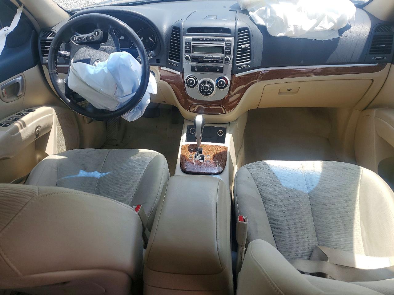 2007 Hyundai Santa Fe Se Blue vin: 5NMSH13E57H113340