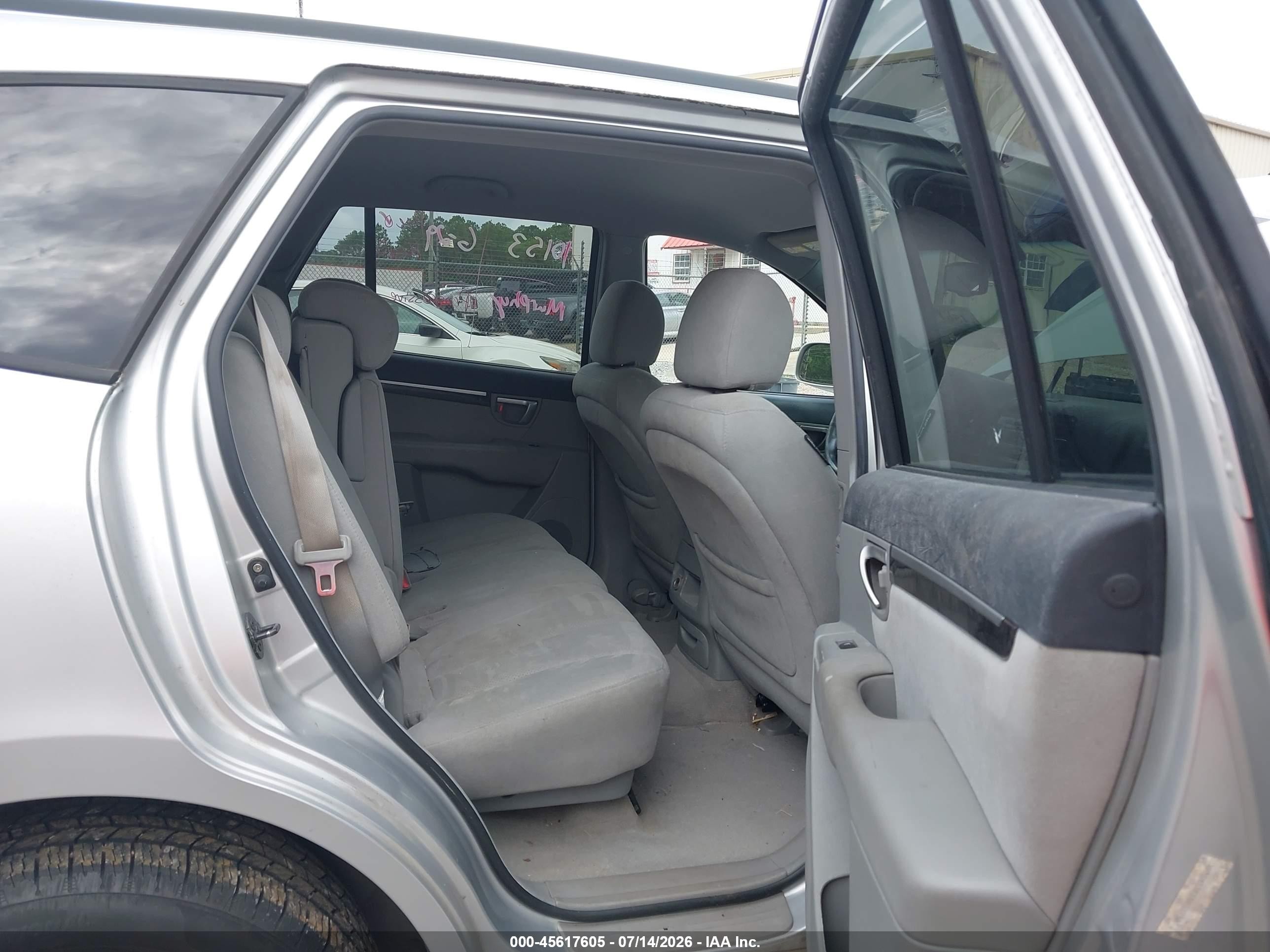 2008 Hyundai Santa Fe Limited/se Silver vin: 5NMSH13E58H130981