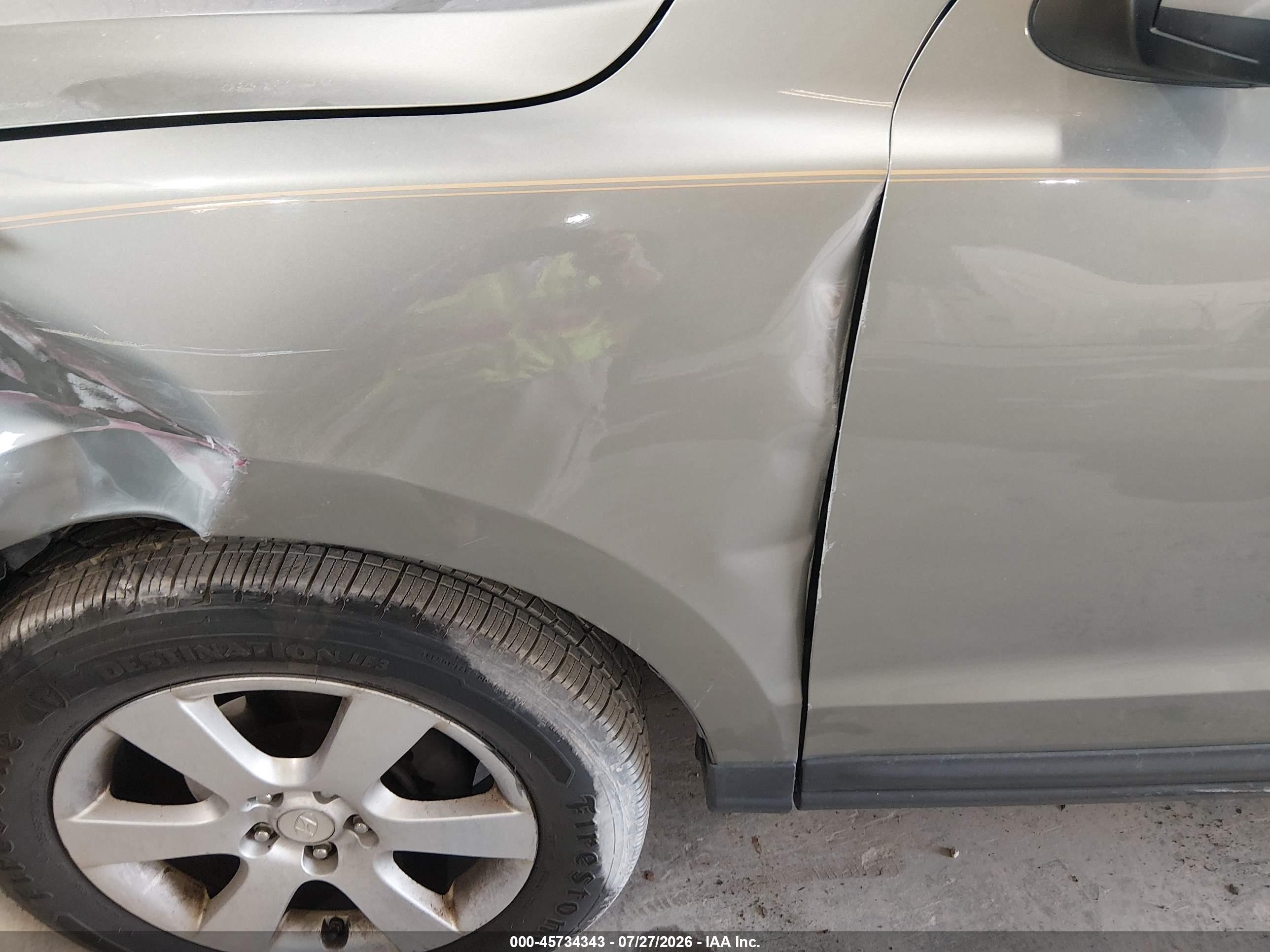 2008 Hyundai Santa Fe Limited/se Золотой vin: 5NMSH13E58H184863