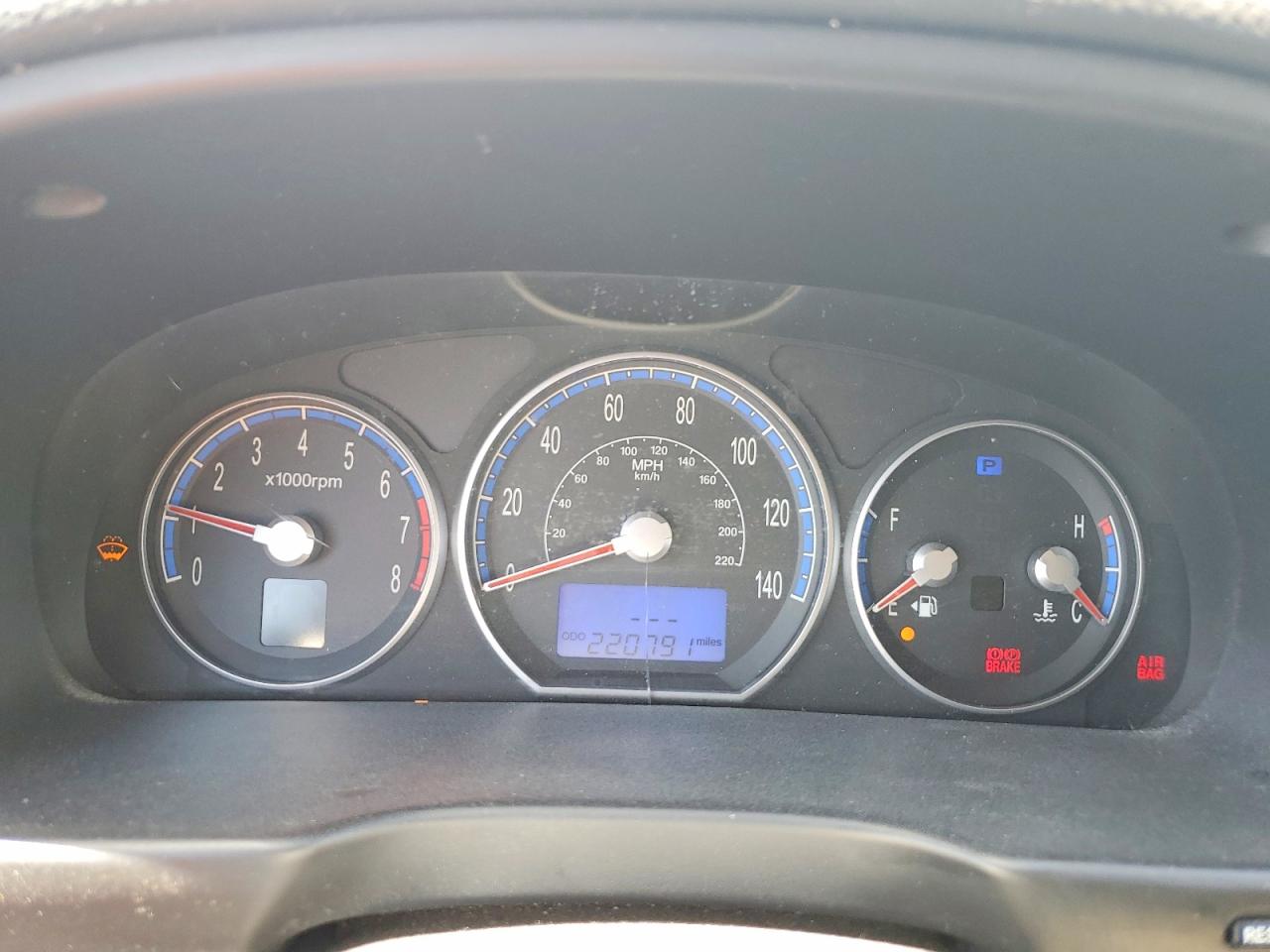 2008 Hyundai Santa Fe Se/limited Blue vin: 5NMSH13E58H194602