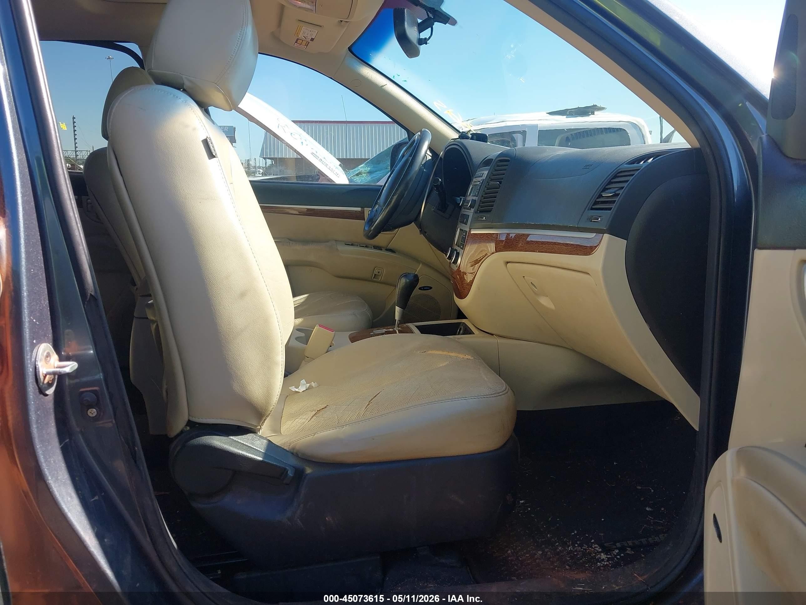 2008 Hyundai Santa Fe Limited/se Синий vin: 5NMSH13E58H225511
