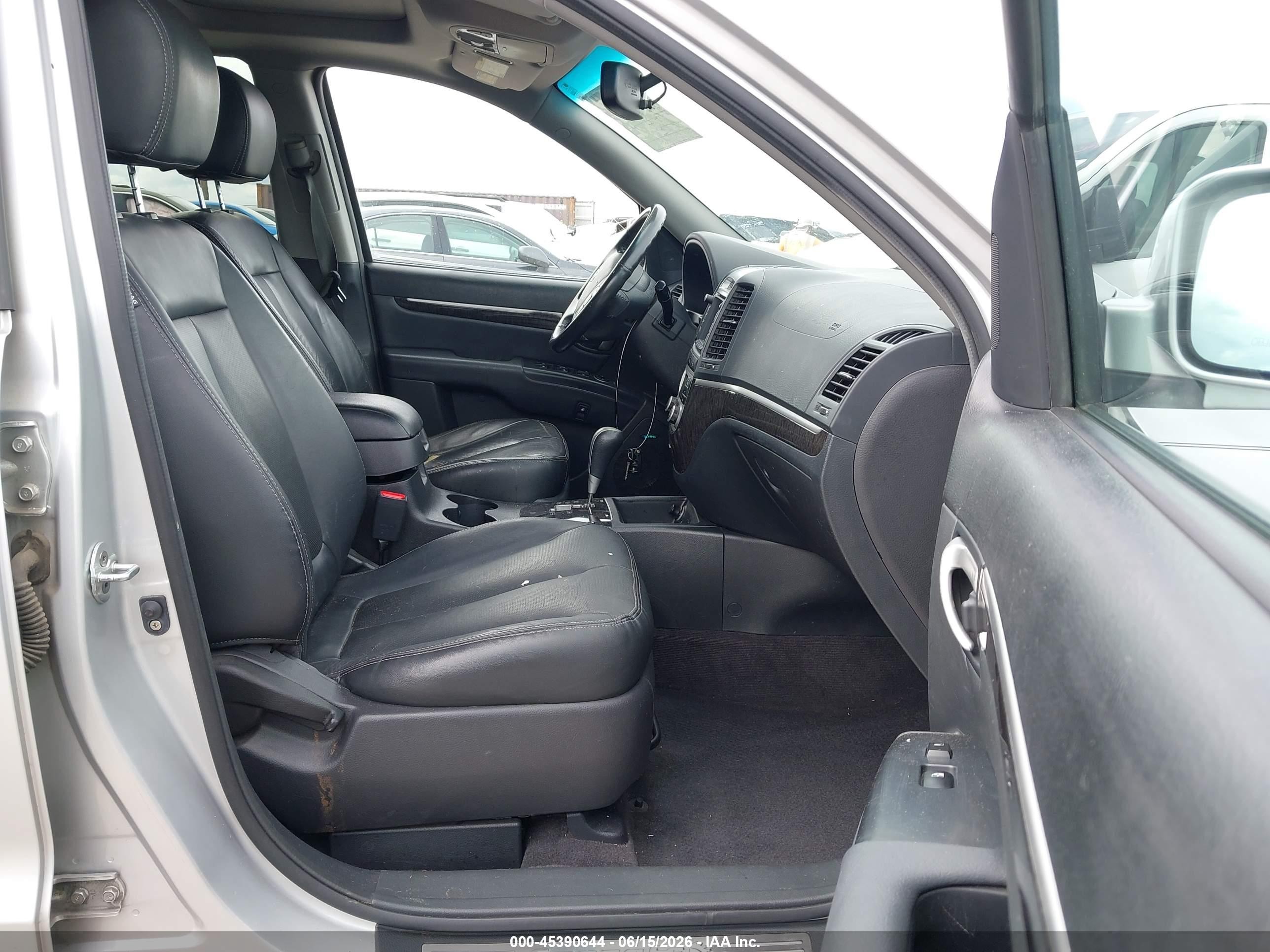 2009 Hyundai Santa Fe Limited Серебряный vin: 5NMSH13E59H240141