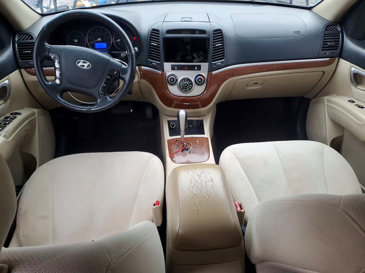 2009 Hyundai Santa Fe Se Black vin: 5NMSH13E59H243699