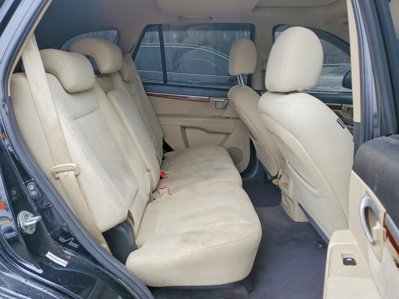 2009 Hyundai Santa Fe Se Black vin: 5NMSH13E59H243699