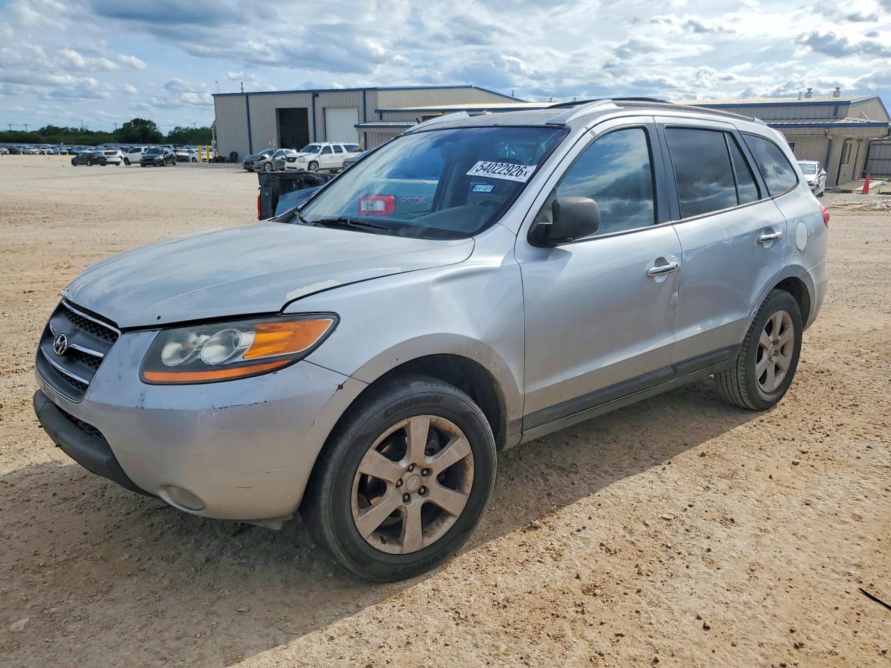 2009 Hyundai Santa Fe Limited Silver vin: 5NMSH13E59H281465