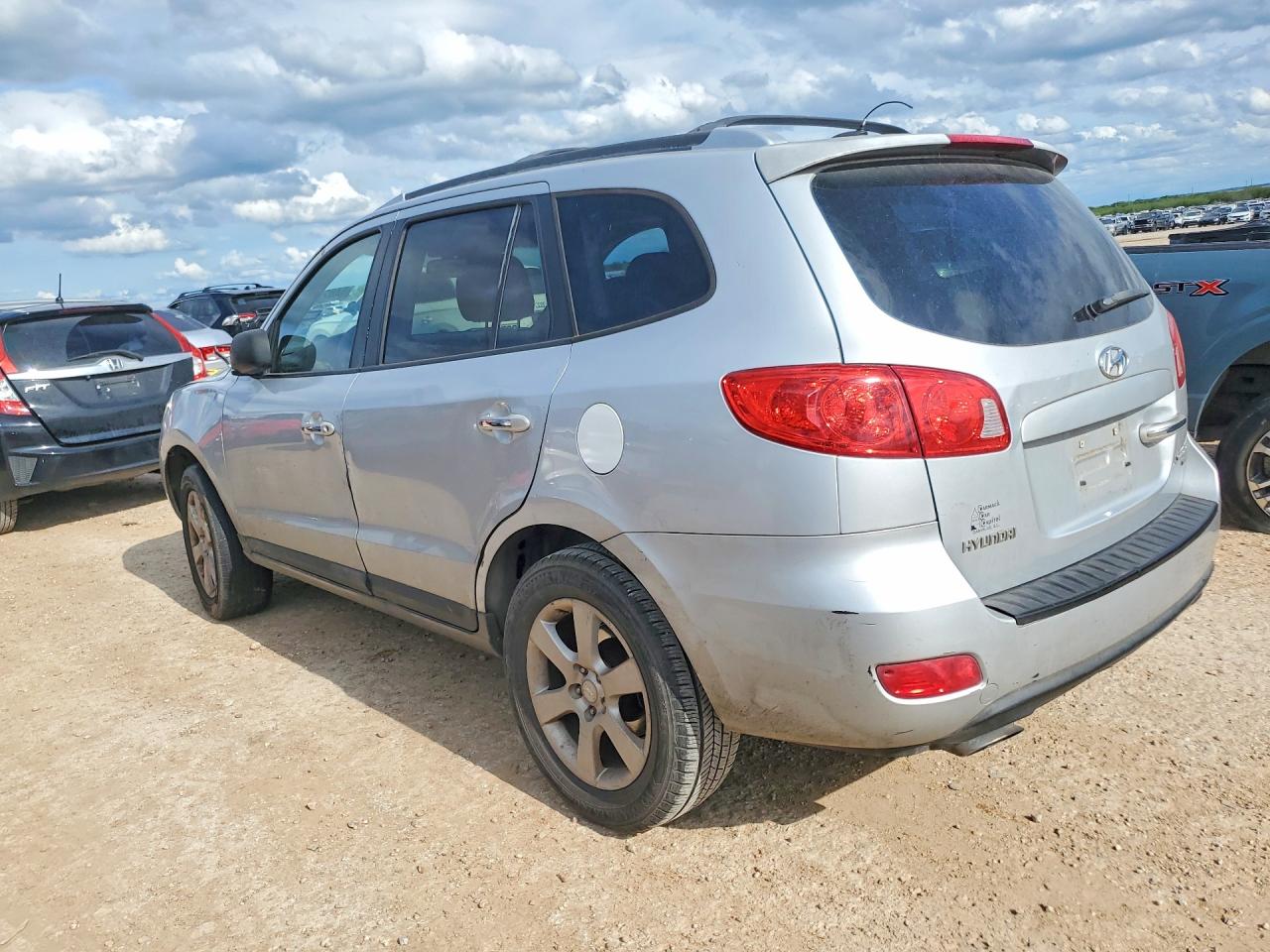 2009 Hyundai Santa Fe Limited Silver vin: 5NMSH13E59H281465