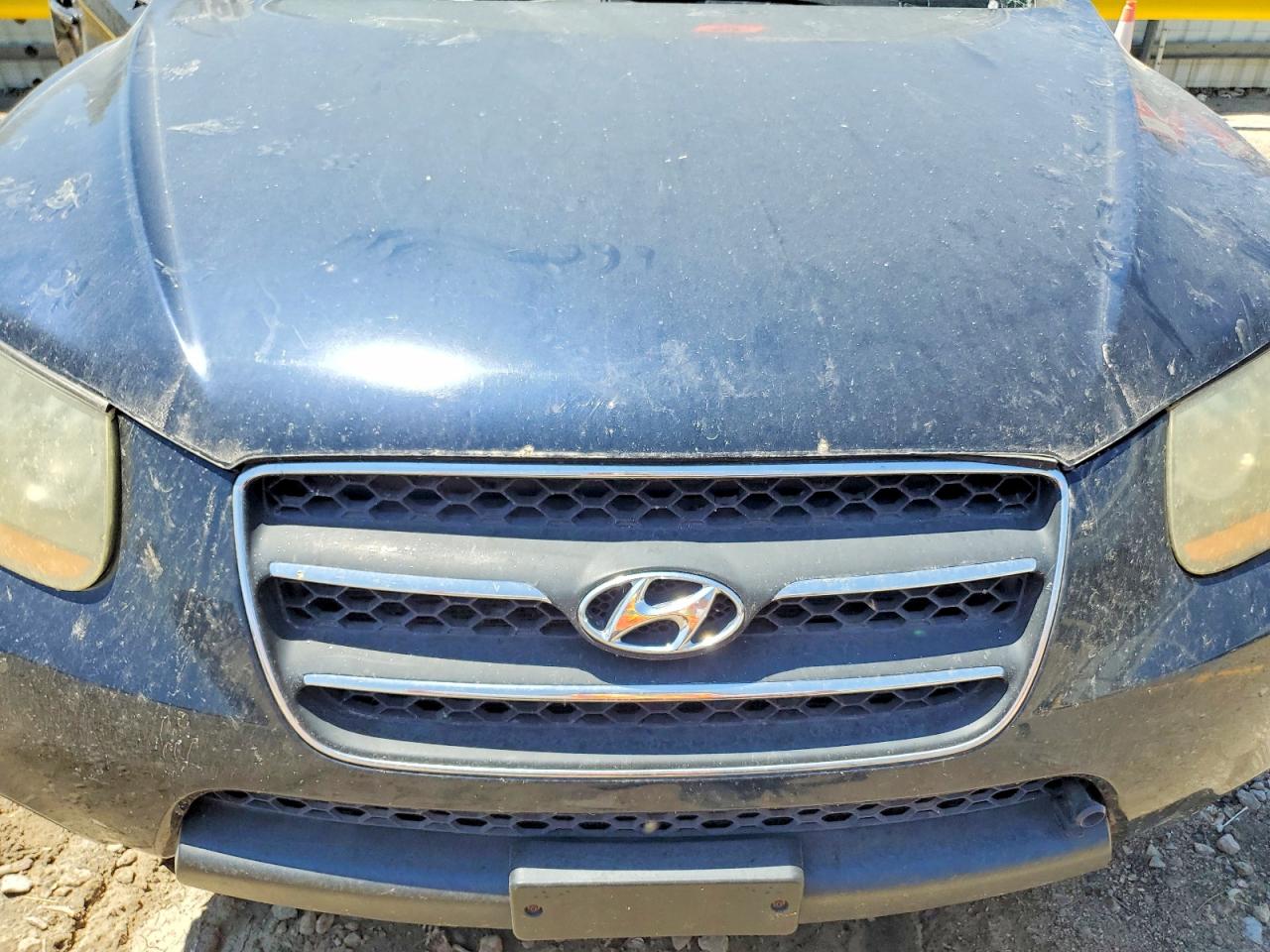 2009 Hyundai Santa Fe Limited Синий vin: 5NMSH13E59H298055