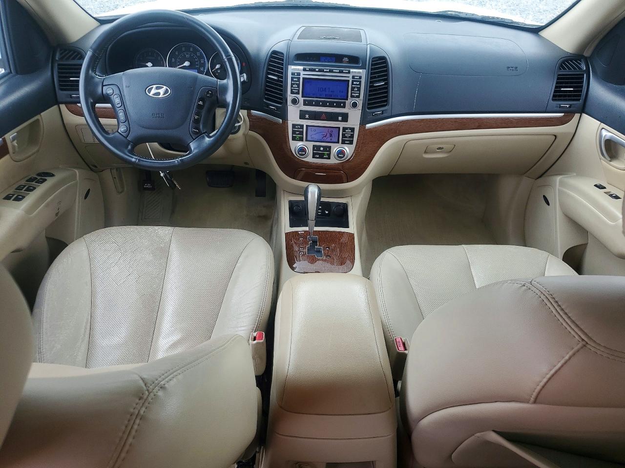 2009 Hyundai Santa Fe Limited White vin: 5NMSH13E59H298265