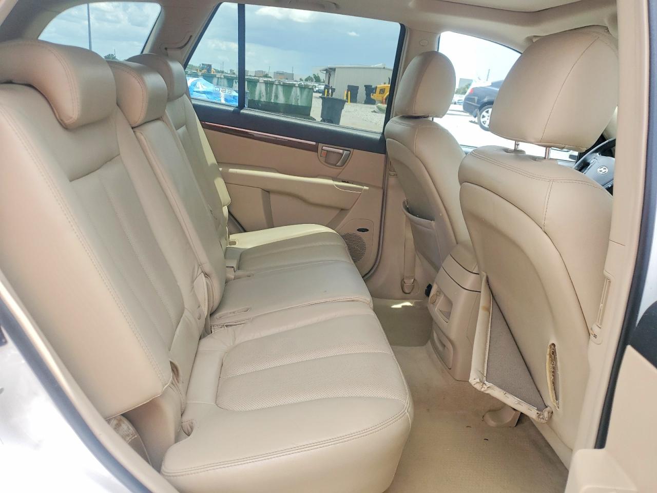 2009 Hyundai Santa Fe Limited White vin: 5NMSH13E59H298265
