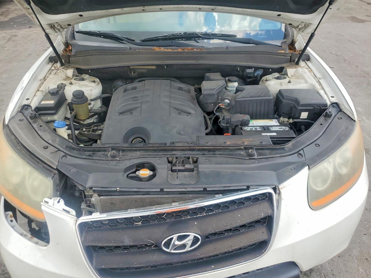 2009 Hyundai Santa Fe Limited White vin: 5NMSH13E59H298265