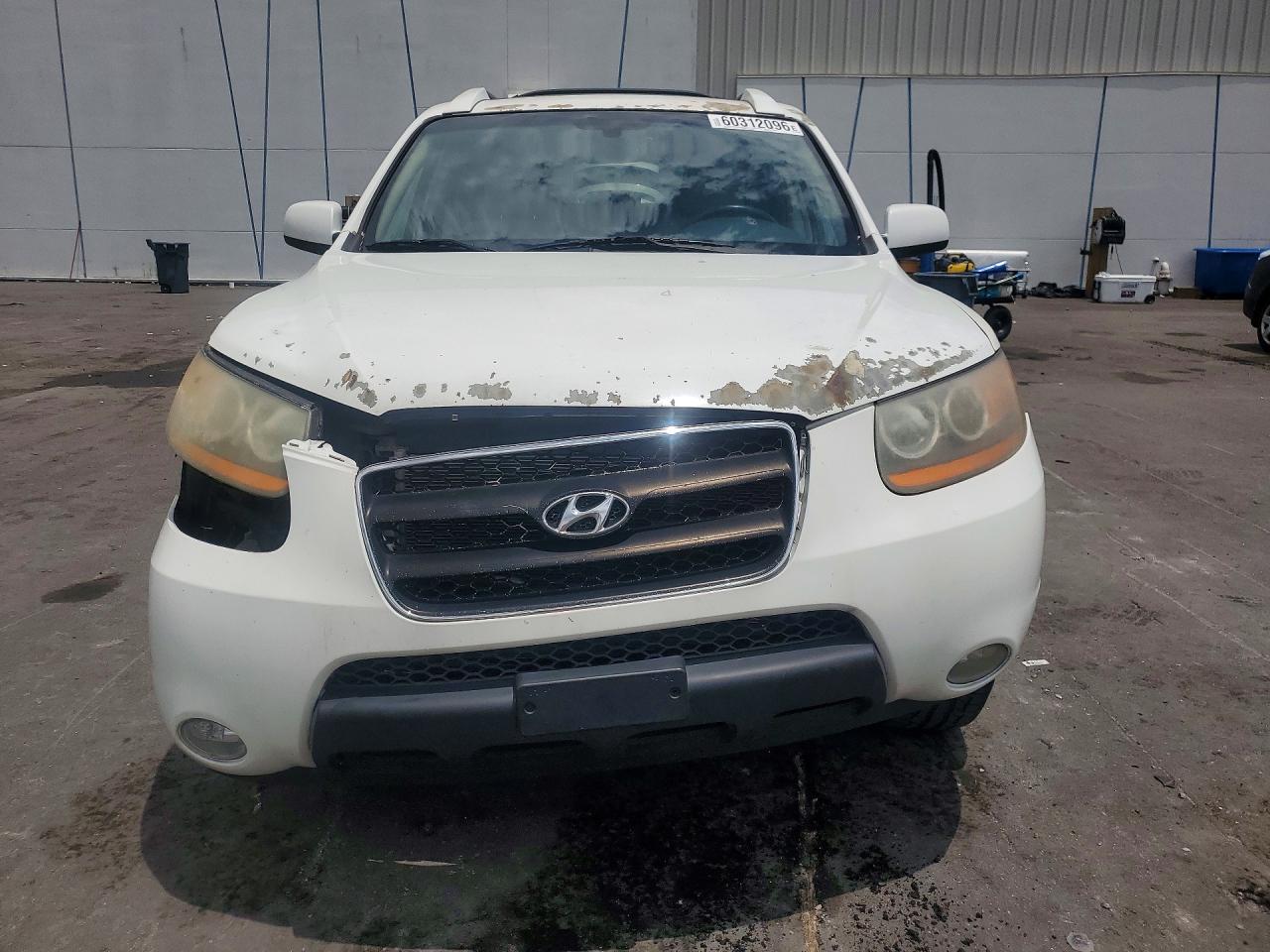 2009 Hyundai Santa Fe Limited White vin: 5NMSH13E59H298265