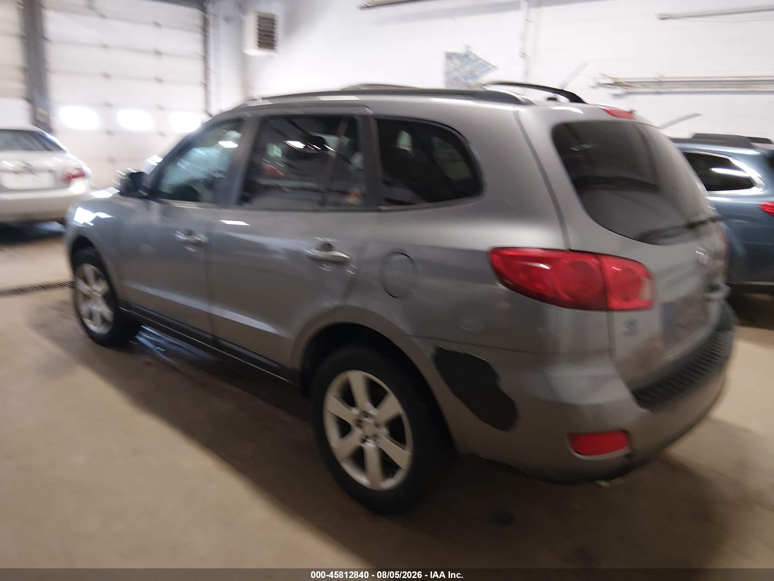 2007 Hyundai Santa Fe Limited/se Серый vin: 5NMSH13E67H037076
