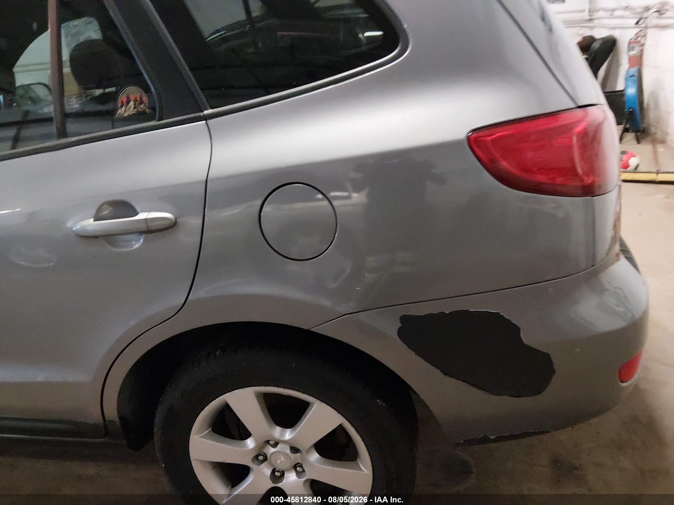 2007 Hyundai Santa Fe Limited/se Серый vin: 5NMSH13E67H037076