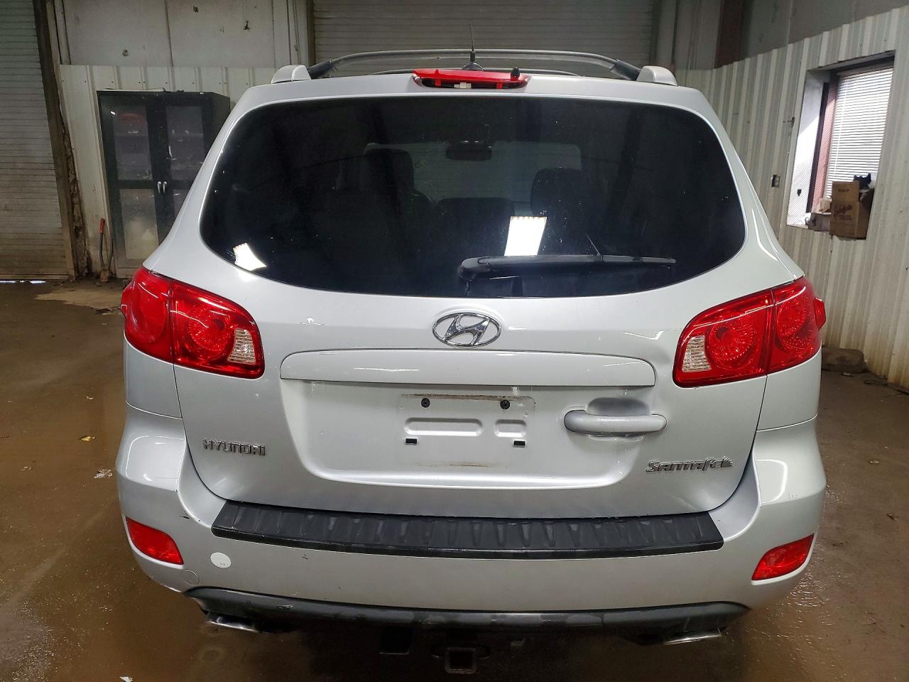 2007 Hyundai Santa Fe Se/limited Silver vin: 5NMSH13E67H112326
