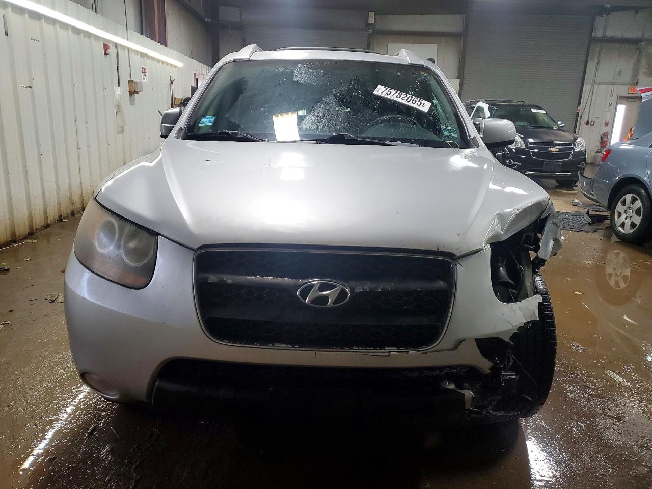 2007 Hyundai Santa Fe Se/limited Silver vin: 5NMSH13E67H112326