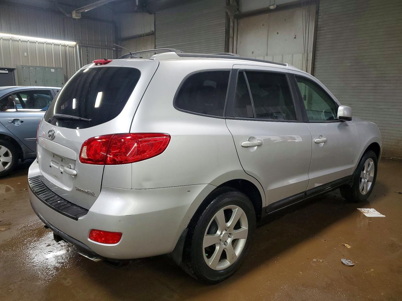 2007 Hyundai Santa Fe Se/limited Silver vin: 5NMSH13E67H112326