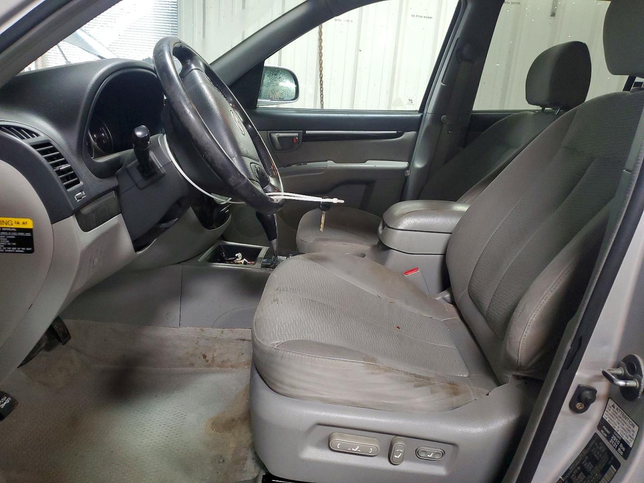 2007 Hyundai Santa Fe Se/limited Silver vin: 5NMSH13E67H112326