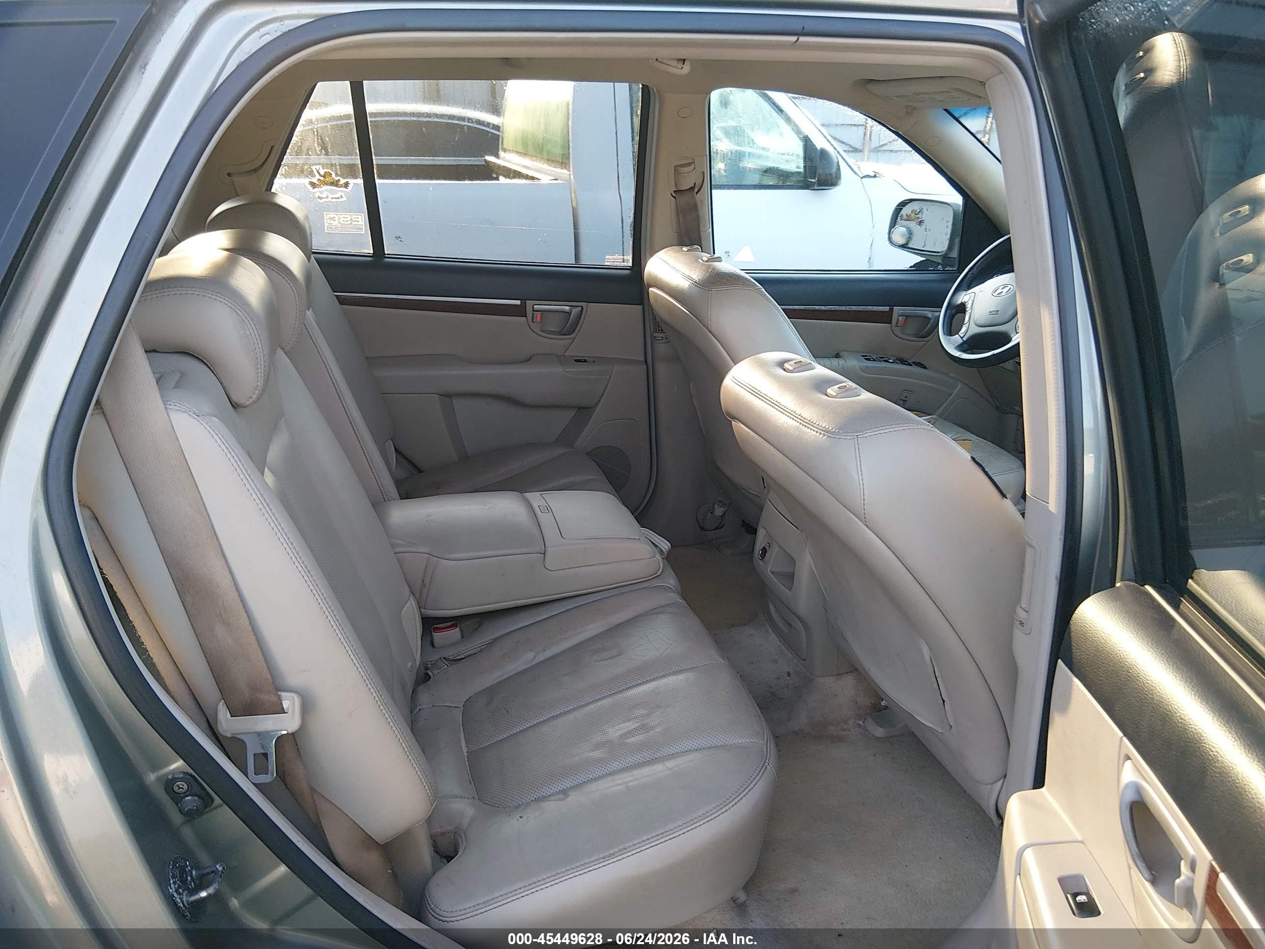 2007 Hyundai Santa Fe Limited/se Gray vin: 5NMSH13E67H112617